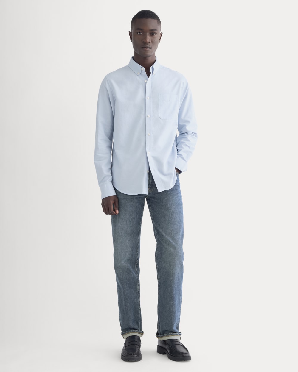 The Classic Oxford Shirt | Light Blue | Tall