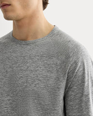 The Rec Long-Sleeve Crew |  Heathered Grey