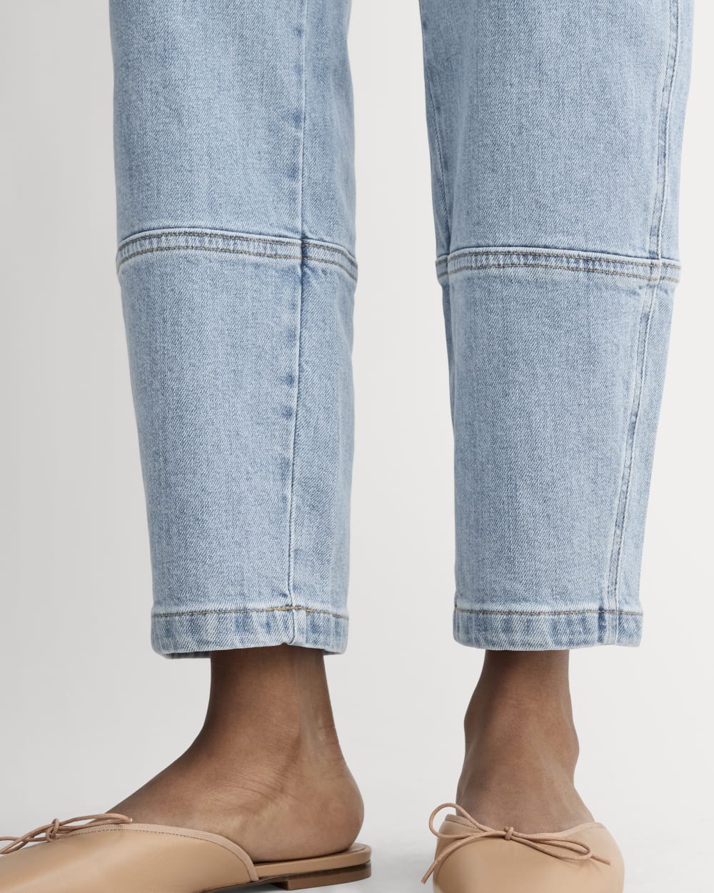The Utility Barrel Jean | Light Indigo | Regular