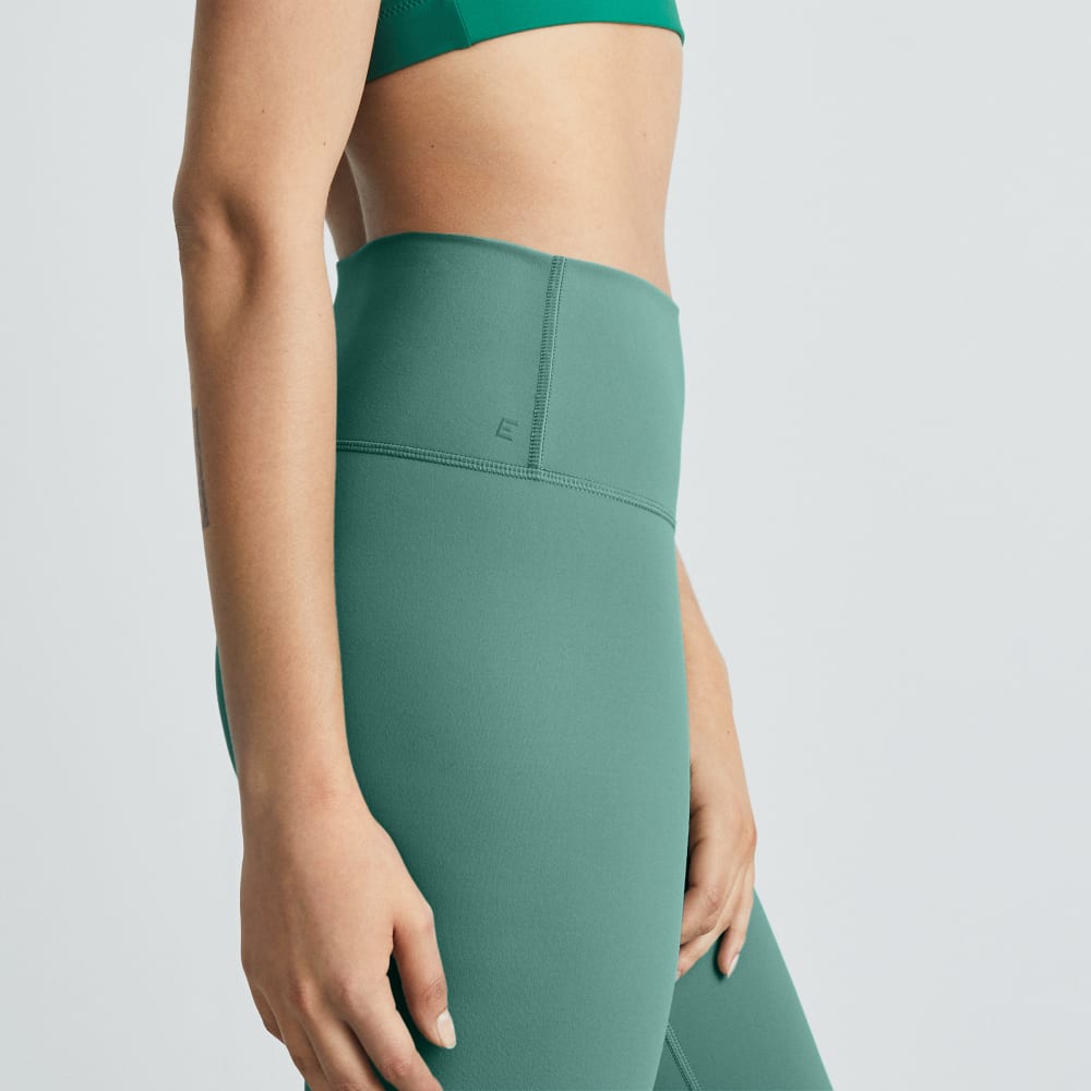 The Perform 24/7 Legging | Dark Mint | 25" Inseam