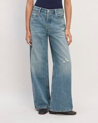 The Super Baggy Jean | Faded Indigo