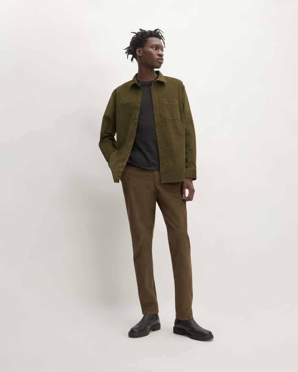 The Relaxed Corduroy Shirt  | Beech