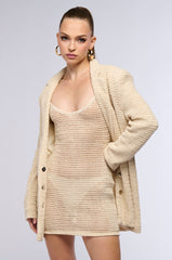 CLASSIC OVERSIZED CROCHET BLAZER
