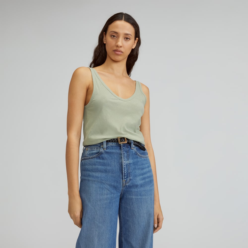The Air Cami | Seagrass