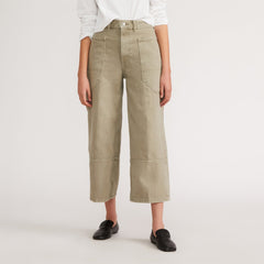 The Way-High® Gardener Cropped Jean |  Moss