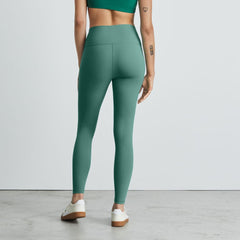 The Perform 24/7 Legging | Dark Mint | 25" Inseam