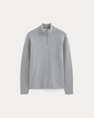 The No-Sweat Quarter-Zip |  Heathered Grey
