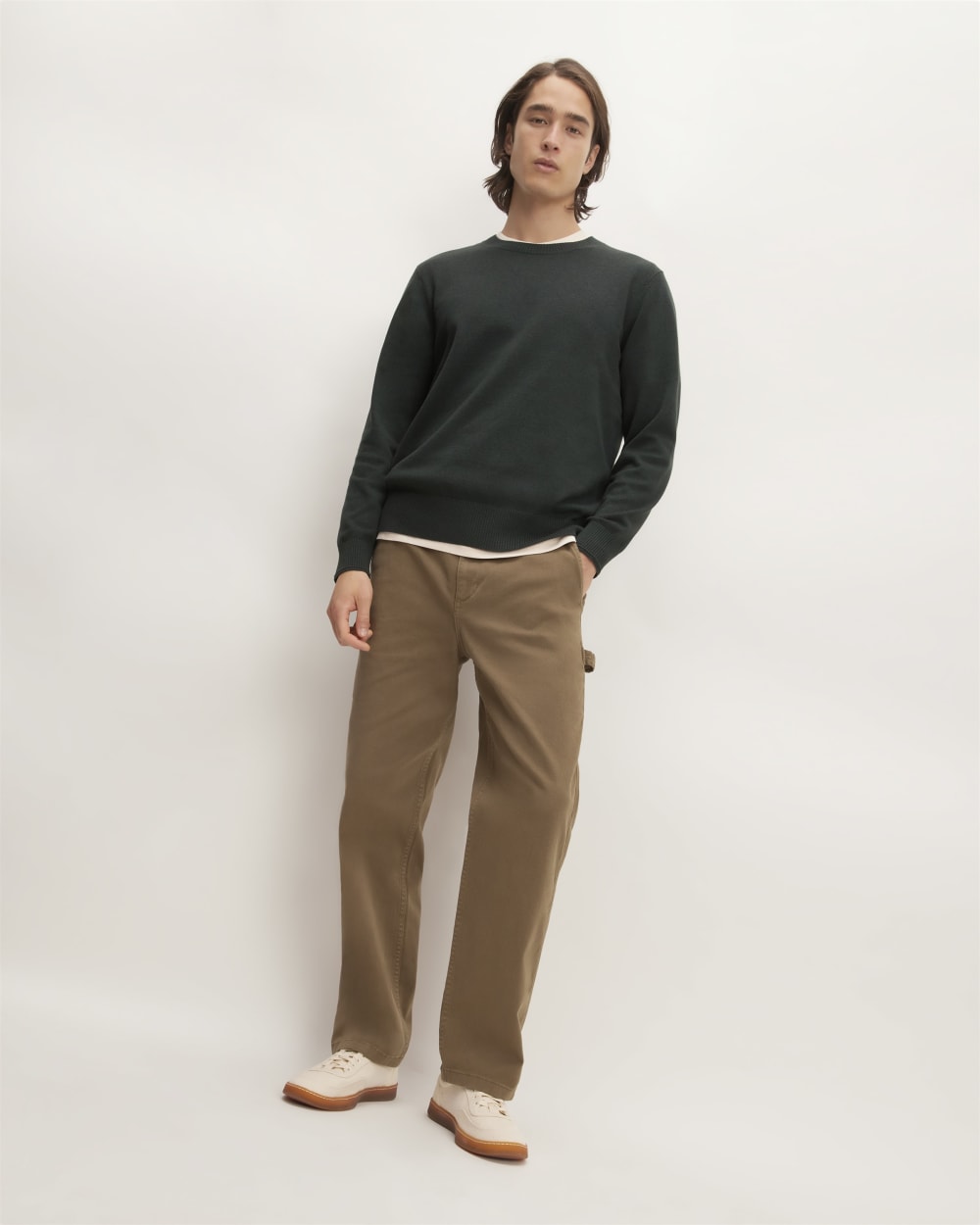 The No-Sweat Sweater | Uniform | Scarab / Black Twist