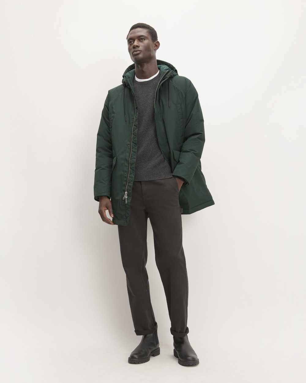 The ReNew Long Parka | Scarab
