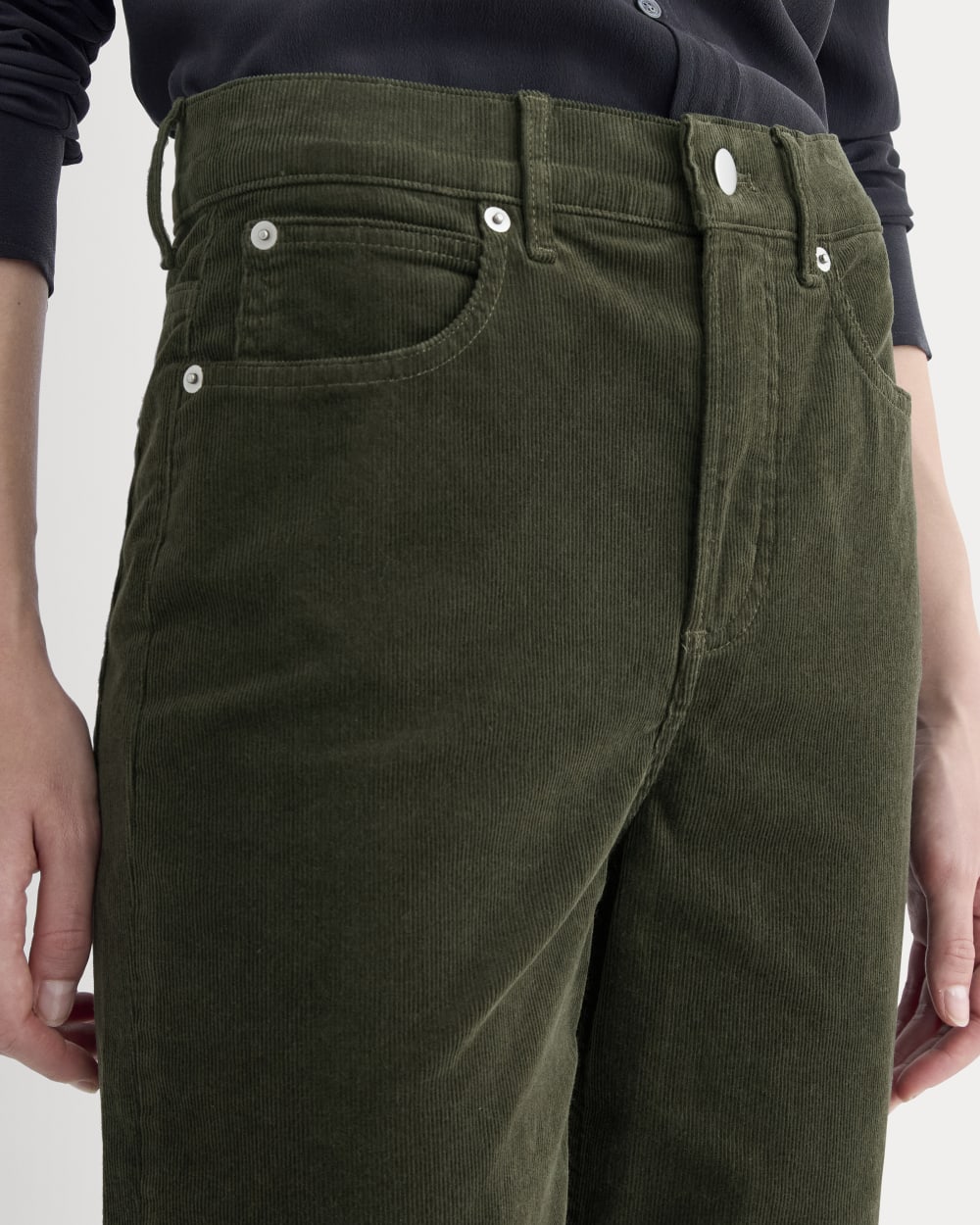 The Way-High® Corduroy Pant | Dark Forest