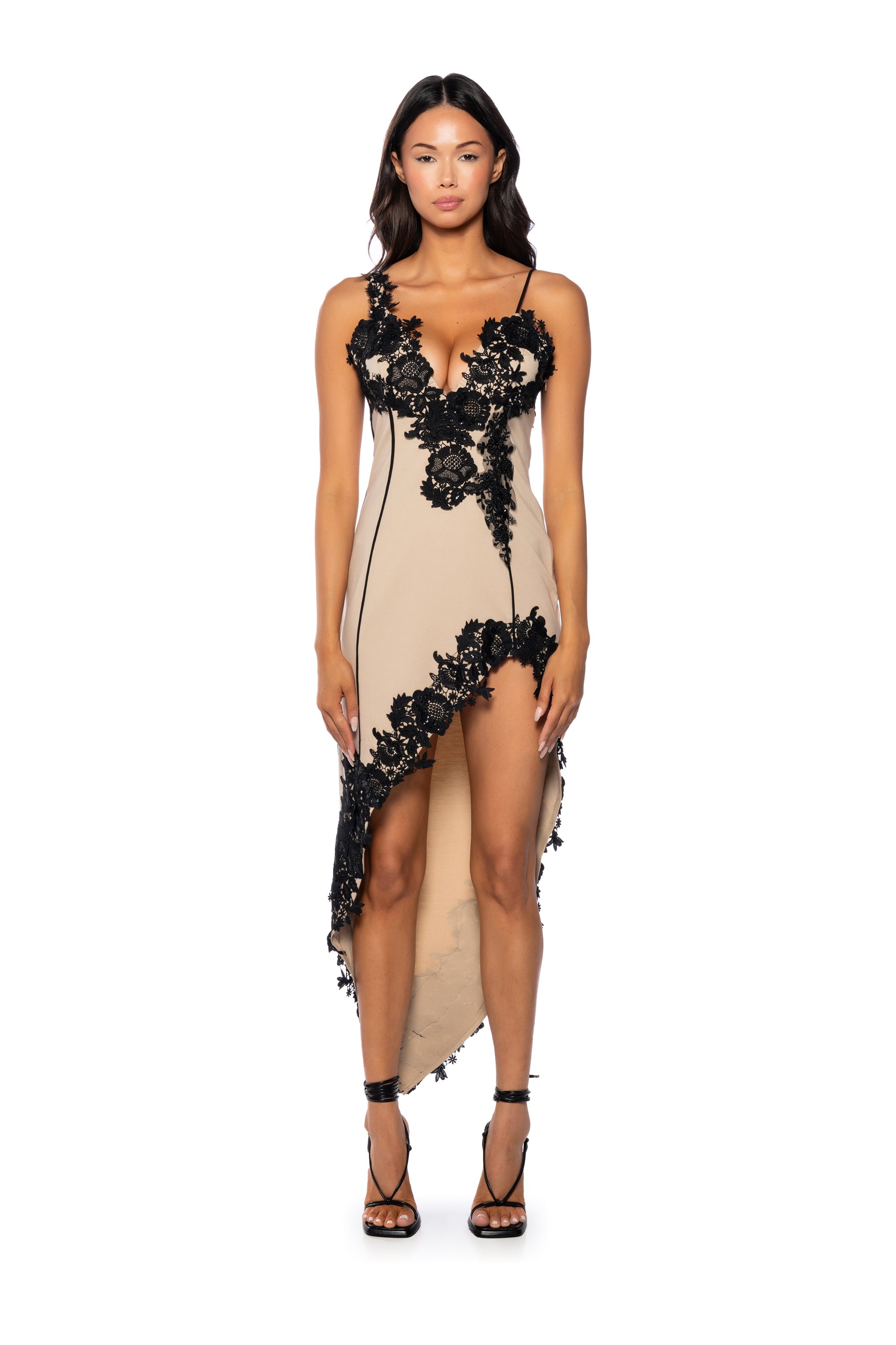 SO LUXE FLORAL MIDI DRESS