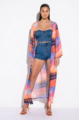SABRINA HIGH WAISTED DENIM SHORT